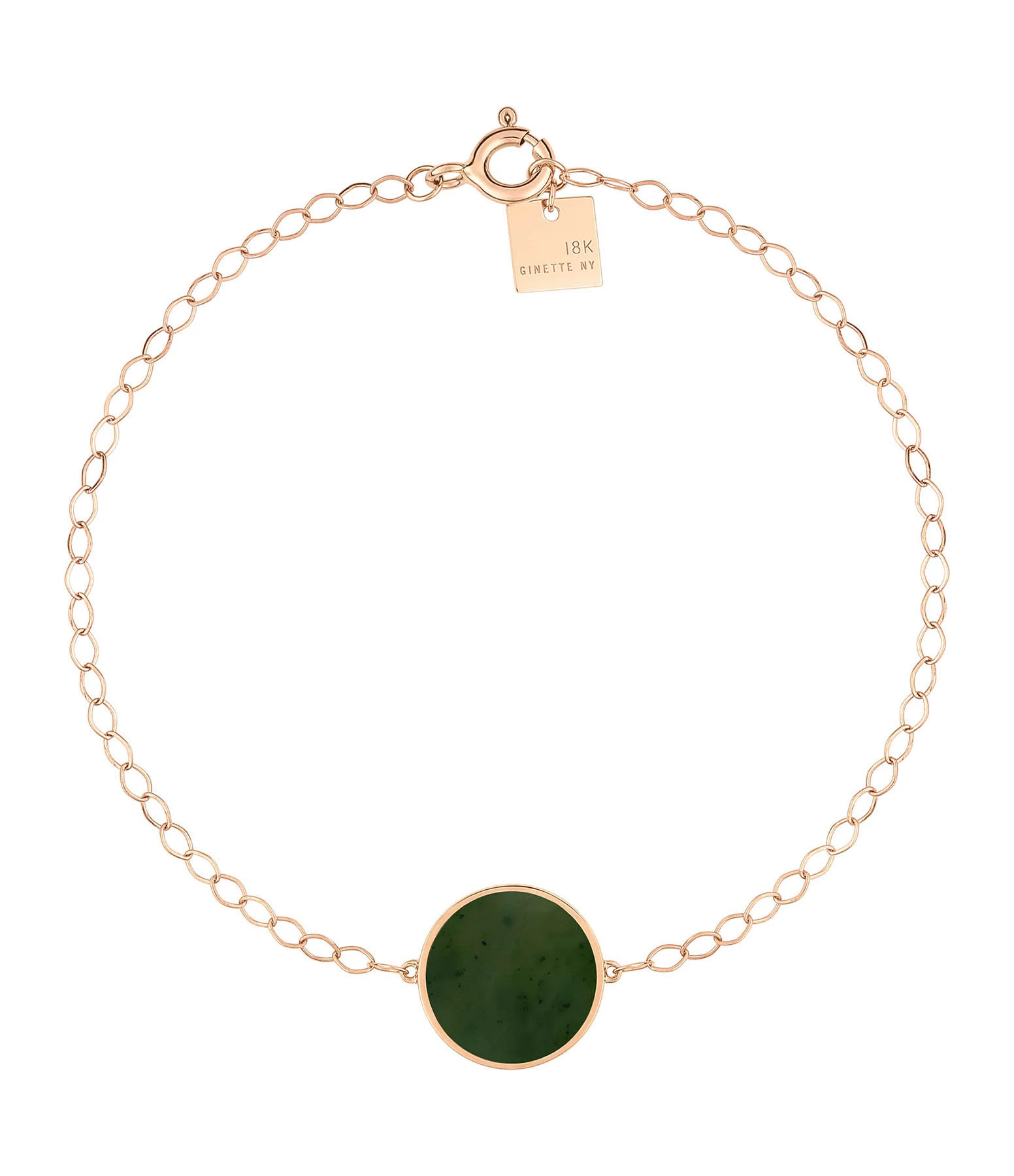Ginette NY Bracelet Ever Disc Jade Or Rose 1 Ginette NY Bracelet Ever Disc Jade Or Rose