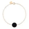 Ginette NY Bracelet Ever Disc Or Rose Onyx