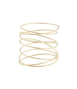 LSONGE Bague Sublime Spirale Or