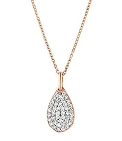 Ginette NY Collier Bliss Diamants Or Rose