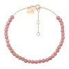 Ginette NY Bracelet Maria Mini Rhodocrosite Or Rose