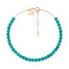 Ginette NY Bracelet Maria Mini Or Rose Turquoise