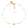 Ginette NY Bracelet Milky Way Étoile Or Rose