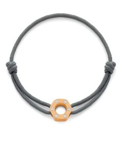 Shaker Jewels Magasin 38 OMEN PARIS Bracelet Tatiana Acier Rose