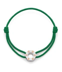 OMEN PARIS Bracelet Valentino Acier Rose