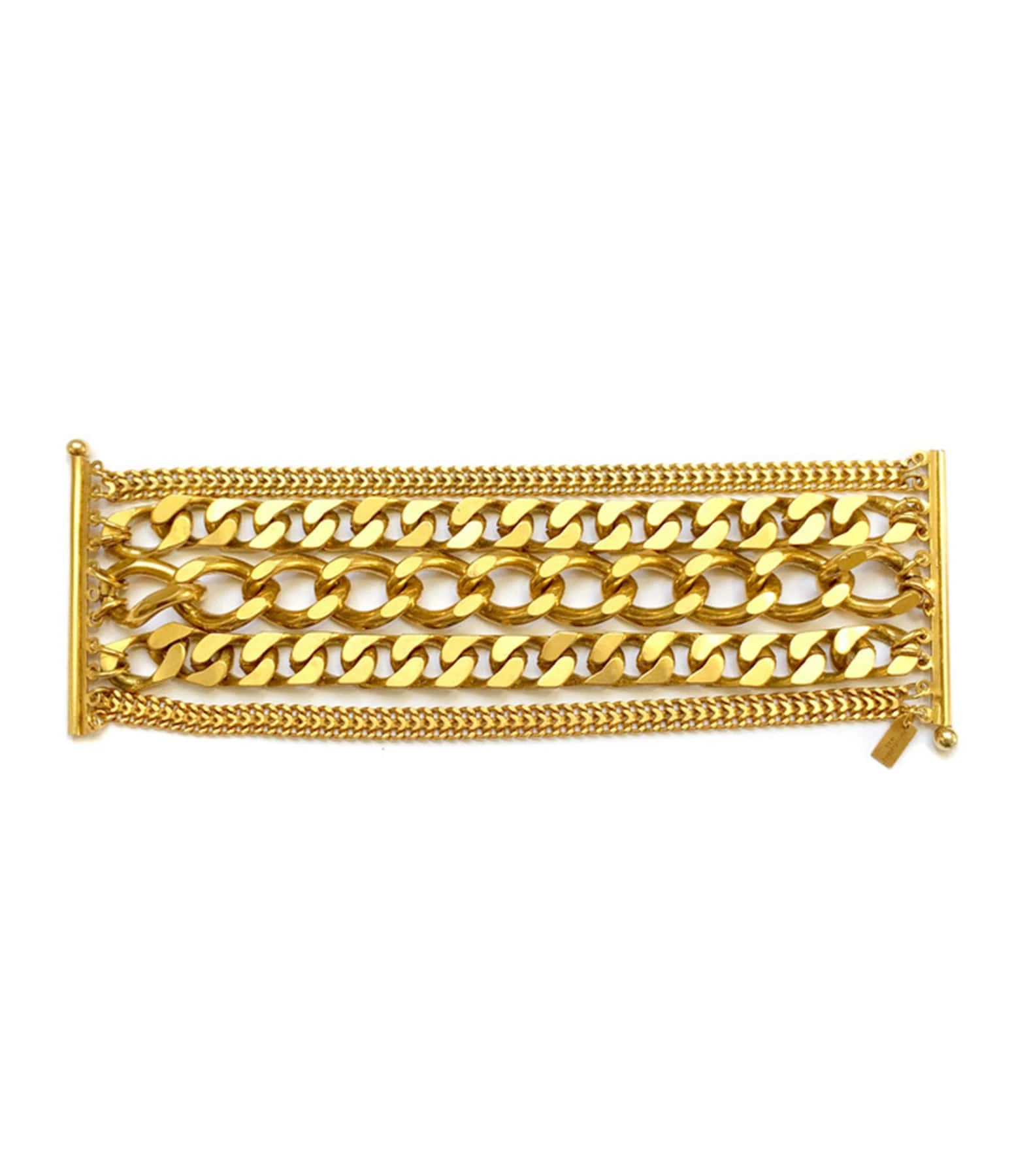 PERRINE TAVERNITI Manchette Beaumarchais Doré 1 PERRINE TAVERNITI Manchette Beaumarchais Doré