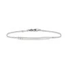 NAVA JOAILLERIE Bracelet Hash One Diamant Or Blanc