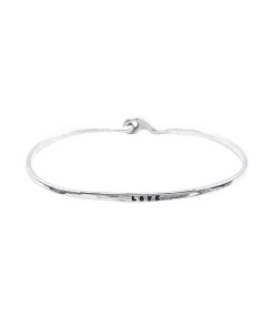 SERGE THORAVAL Jonc Love Argent