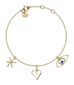 Bracelet Signature Gold Filled, Collaboration Jean Cocteau X Atelier Paulin