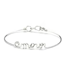 ATELIER PAULIN Jonc Fil Amour Argentium