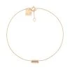 Ginette NY Bracelet Straws Mini Or Rose