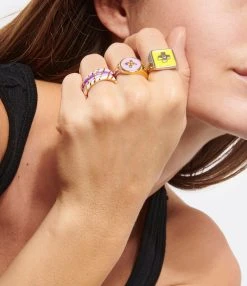 CABIROL Bague Aimée Vermeil Violet 5 CABIROL Bague Aimée Vermeil Violet -Shaker Jewels Magasin cabir look20221026 286 2