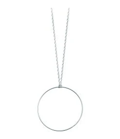 Ginette NY Collier Circles Or Blanc