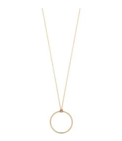 Ginette NY Collier Circles Mini Or Rose
