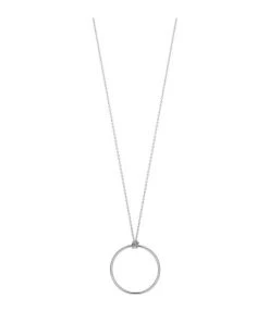 Ginette NY Collier Circles Mini Or Blanc