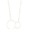 Ginette NY Collier Cirlces Fusion Or Rose
