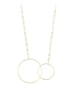 Ginette NY Collier Cirlces Fusion Or Rose