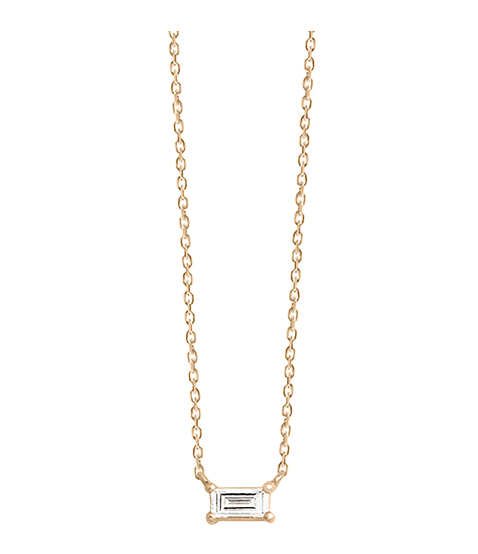 VANRYCKE Collier Georgia Or Rose Diamant 1 VANRYCKE Collier Georgia Or Rose Diamant