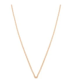 Shaker Jewels Magasin 8 Ginette NY Chaîne Or Rose, 45 Cm