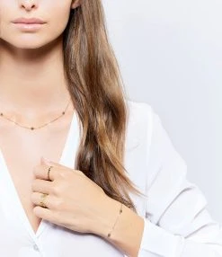 CHARLET Bracelet Massilia Pyrite Or Jaune 6 CHARLET Bracelet Massilia Pyrite Or Jaune -Shaker Jewels Magasin charl look20190411 157