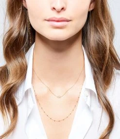 CHARLET Chaîne Massilia Boule Or Jaune, 50 Cm 5 CHARLET Chaîne Massilia Boule Or Jaune, 50 Cm -Shaker Jewels Magasin charl look20190510 43