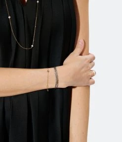 CHARLET Bracelet Massilia Pyrite Or Jaune 7 CHARLET Bracelet Massilia Pyrite Or Jaune -Shaker Jewels Magasin charl look20230119 274