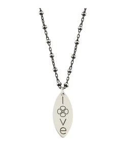 CHARLET Collier Love Argent, Exclusivité Lulli
