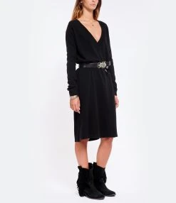 Claris Virot Ceinture Scarabée Python Noir Argenté 9 Claris Virot Ceinture Scarabée Python Noir Argenté -Shaker Jewels Magasin clari look20220812 394