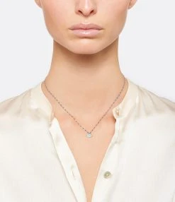 GIGI CLOZEAU Collier Voyage Œil Turquoise Résine Bleuet Or -Shaker Jewels Magasin clozb look20191114 273