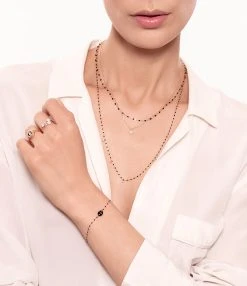 GIGI CLOZEAU Collier 5 Diamants Mini Perles Résine Or 17 GIGI CLOZEAU Collier 5 Diamants Mini Perles Résine Or -Shaker Jewels Magasin clozb look20211109 1