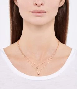 GIGI CLOZEAU Collier Perles Résine Soleil Or Jaune -Shaker Jewels Magasin clozb look20211109 177