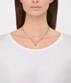 GIGI CLOZEAU Collier Cœur Dentelle Résine Or Rose 11 GIGI CLOZEAU Collier Cœur Dentelle Résine Or Rose -Shaker Jewels Magasin clozb look20220420 128