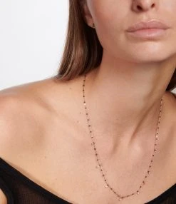 GIGI CLOZEAU Collier Résine Gigi Suprême 7 Diamants Or Rose -Shaker Jewels Magasin clozb look20221013 60