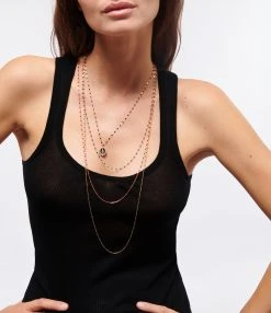 GIGI CLOZEAU Collier Madone Suprême PM Perles Résine Or Diamants, 42 Cm 15 GIGI CLOZEAU Collier Madone Suprême PM Perles Résine Or Diamants, 42 Cm -Shaker Jewels Magasin clozb look20221116 393