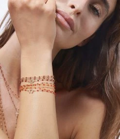 GIGI CLOZEAU Bracelet Perles Résine Or, 17 Cm 23 GIGI CLOZEAU Bracelet Perles Résine Or, 17 Cm -Shaker Jewels Magasin clozb look20221116 447