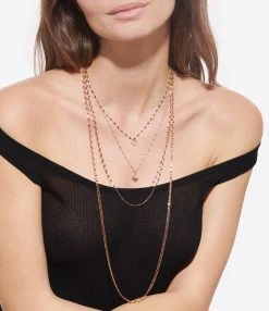 GIGI CLOZEAU Collier Perles Résine Lucky Cœur Suprême Diamants Or Rose 7 GIGI CLOZEAU Collier Perles Résine Lucky Cœur Suprême Diamants Or Rose -Shaker Jewels Magasin clozb look20221116 516