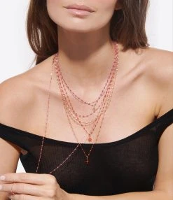 GIGI CLOZEAU Collier Perles Résine Or, 42 Cm -Shaker Jewels Magasin clozb look20221116 531