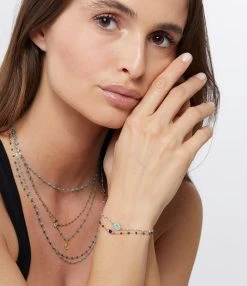 GIGI CLOZEAU Bracelet Poisson Ange Perles Résine Or Jaune 10 GIGI CLOZEAU Bracelet Poisson Ange Perles Résine Or Jaune -Shaker Jewels Magasin clozb look20230224 74 1