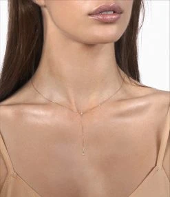 VANRYCKE Collier One Chapelet Diamants Or Rose 5 VANRYCKE Collier One Chapelet Diamants Or Rose -Shaker Jewels Magasin co2r1 02 vanrycke one collier pendant or rose 2 diamants 13