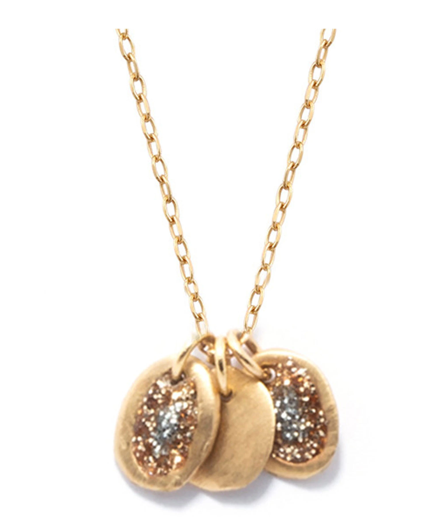 LSONGE Collier Éclat XS 3 Médailles Doré 1 LSONGE Collier Éclat XS 3 Médailles Doré