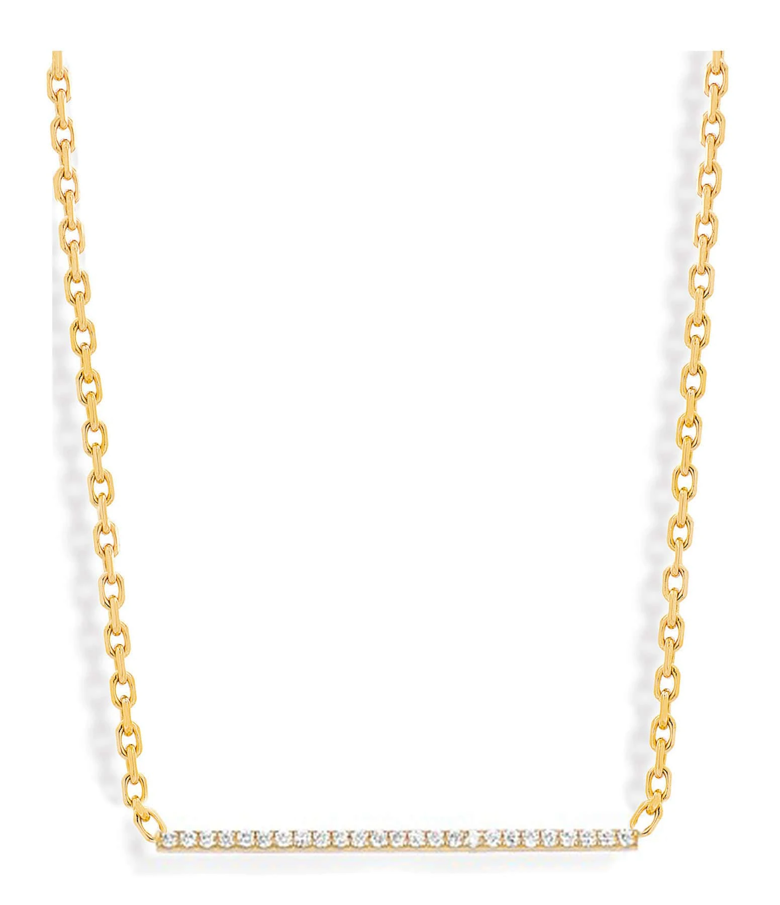 NAVA JOAILLERIE Collier Hash Barrette Diamants Or Jaune 1 NAVA JOAILLERIE Collier Hash Barrette Diamants Or Jaune