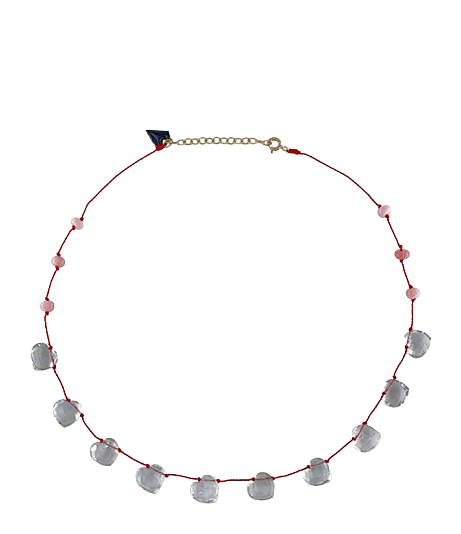 MON PRECIEUX GEM Collier Cœur Facetté Amethyste Opale 1 MON PRECIEUX GEM Collier Cœur Facetté Amethyste Opale