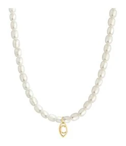 CHARLET Collier Origines GM Perles D'Eau Douce Or Jaune