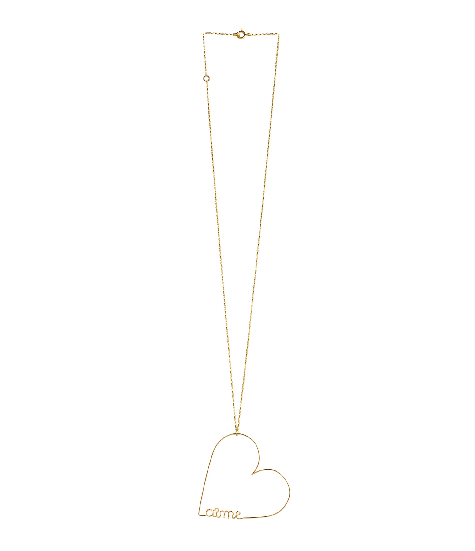 ATELIER PAULIN Collier Mini Cœur Aime Gold Filled 2 ATELIER PAULIN Collier Mini Cœur Aime Gold Filled – Image 2