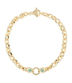 Aurélie Bidermann Collier Tao Turquoise