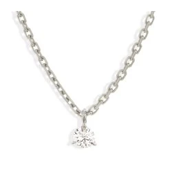 NAVA JOAILLERIE Collier Diana Diamants Or Blanc