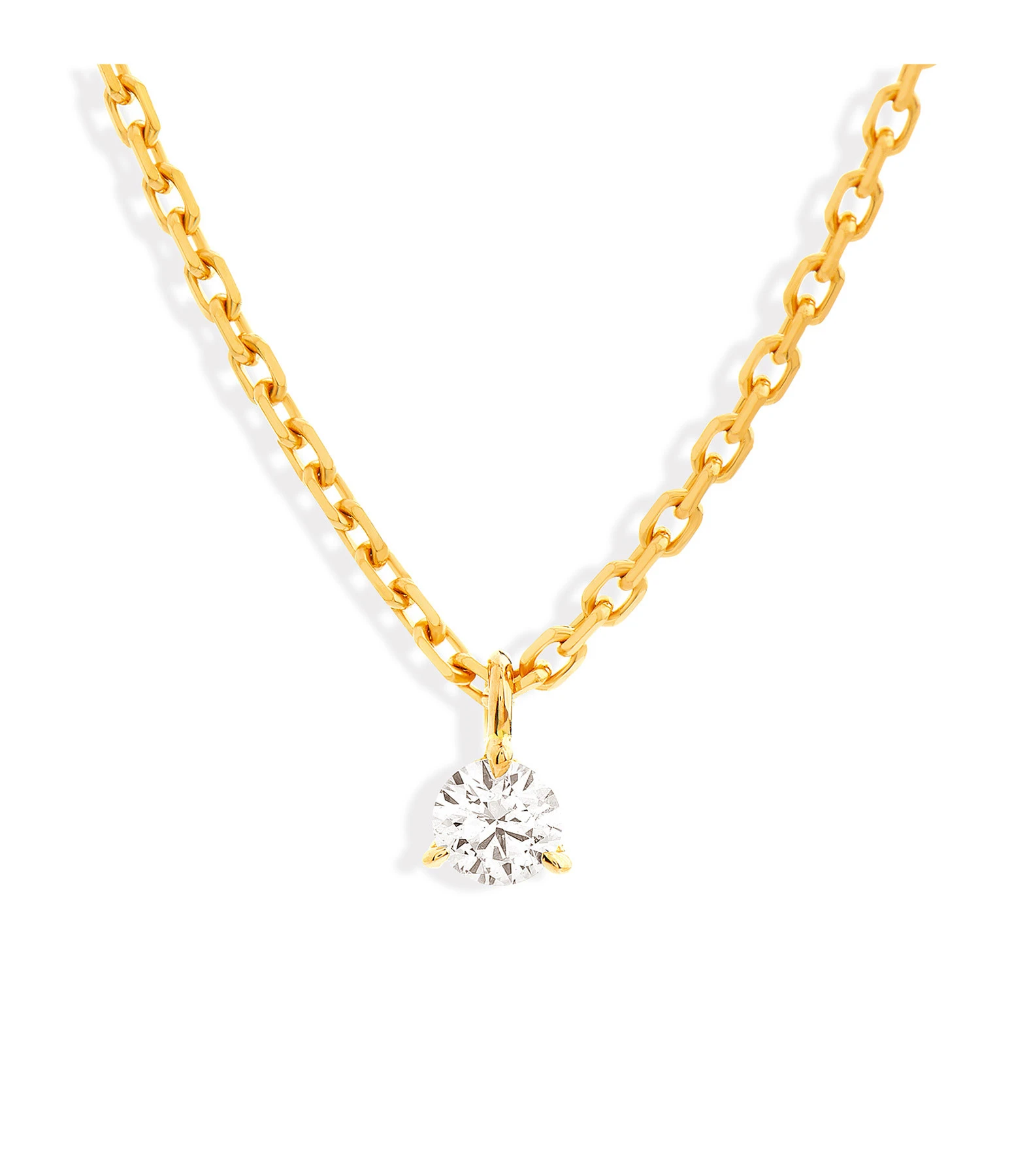 NAVA JOAILLERIE Collier Diana Diamants Or Jaune 1 NAVA JOAILLERIE Collier Diana Diamants Or Jaune