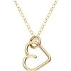 ATELIER PAULIN Collier Lucky One Cœur Gold Filled, Collection Charms