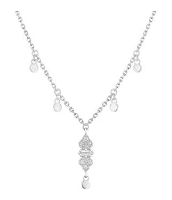 STONE PARIS Collier Plein Soleil Or Blanc Diamants