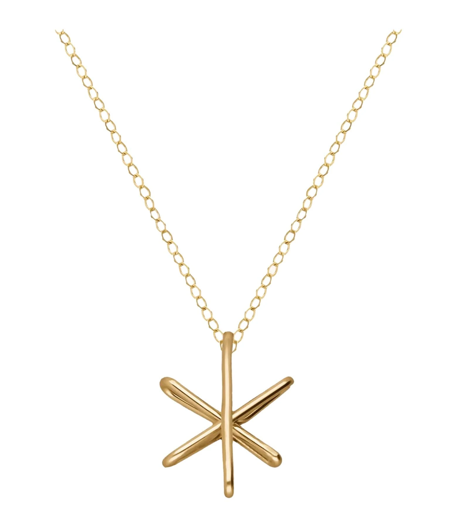Collier L'Étoile Gold Filled, Collaboration Jean Cocteau X Atelier Paulin 1 Collier L'Étoile Gold Filled, Collaboration Jean Cocteau X Atelier Paulin